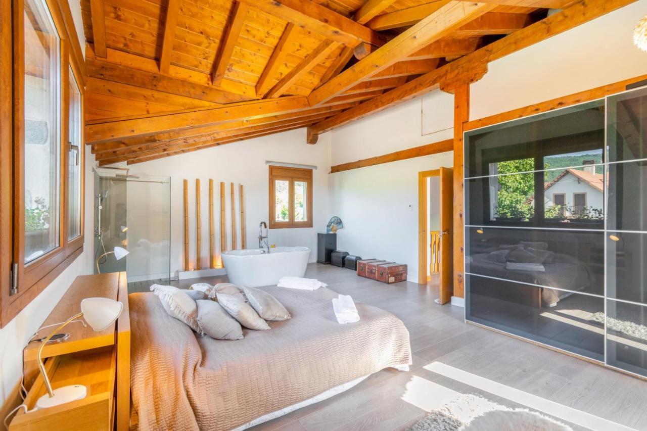 Casa Patxi, Espectacular Casa Rural Proxima A Pamplona Larrasoana Ngoại thất bức ảnh