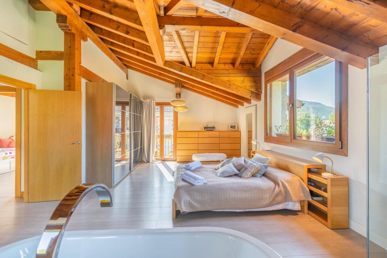 Casa Patxi, Espectacular Casa Rural Proxima A Pamplona Larrasoana Ngoại thất bức ảnh