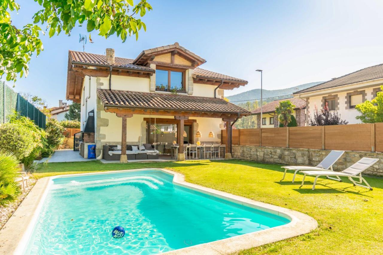 Casa Patxi, Espectacular Casa Rural Proxima A Pamplona Larrasoana Ngoại thất bức ảnh