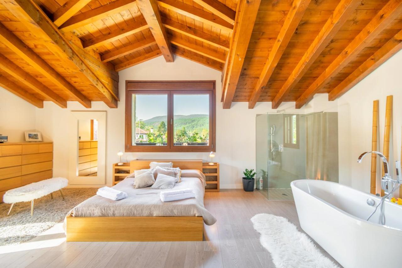 Casa Patxi, Espectacular Casa Rural Proxima A Pamplona Larrasoana Ngoại thất bức ảnh