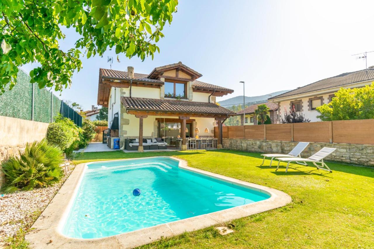 Casa Patxi, Espectacular Casa Rural Proxima A Pamplona Larrasoana Ngoại thất bức ảnh
